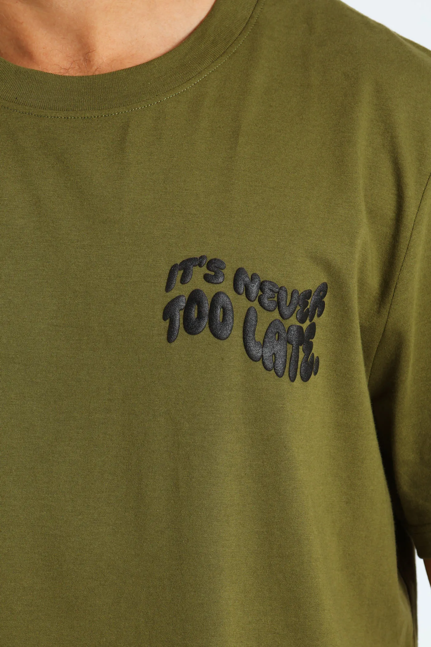 Good Things Print Tee - Light Fatigue sold by Edgars product image thumbnail 5