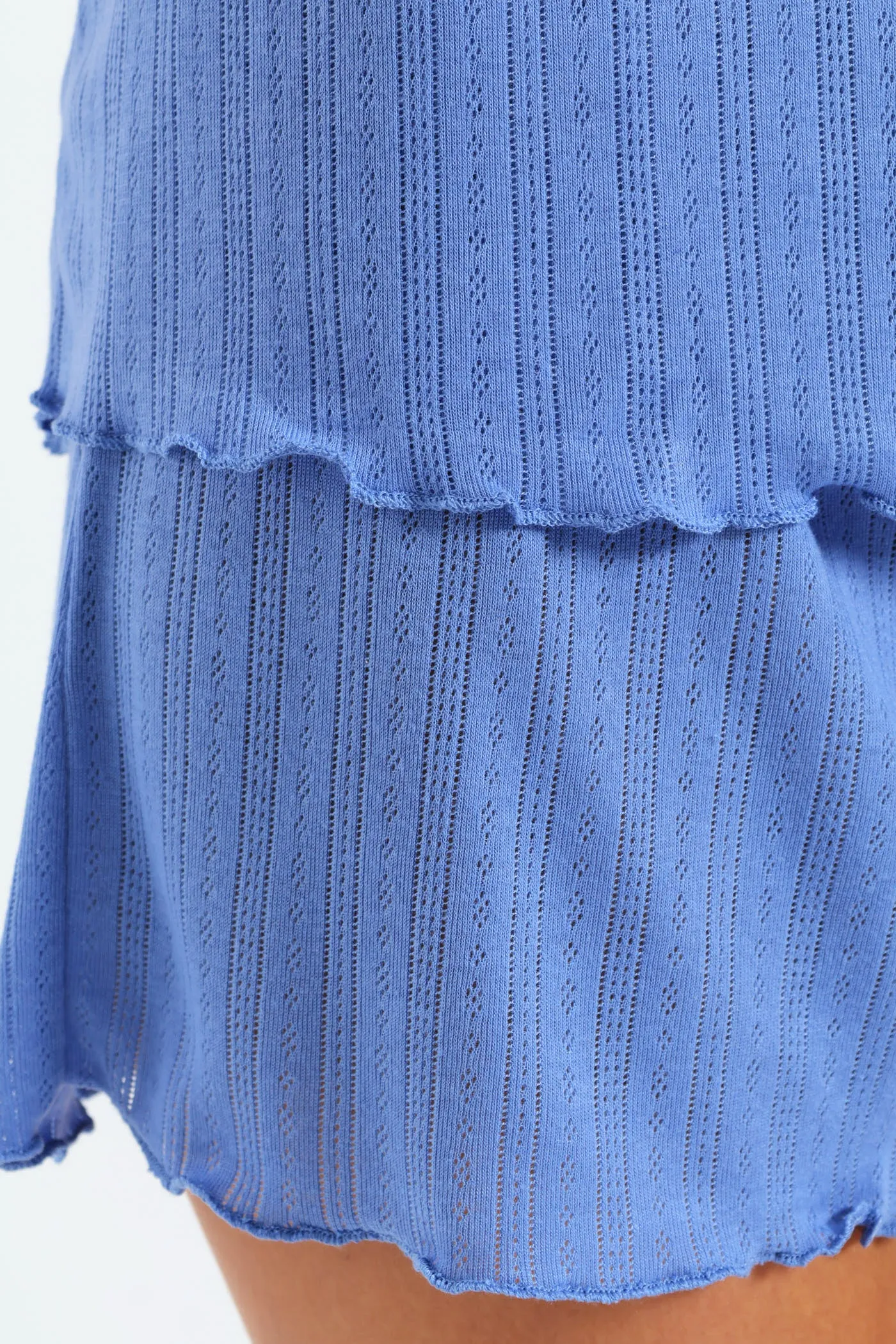 Pointelle Cami & Short Set - Blue sold by Edgars product image thumbnail 4