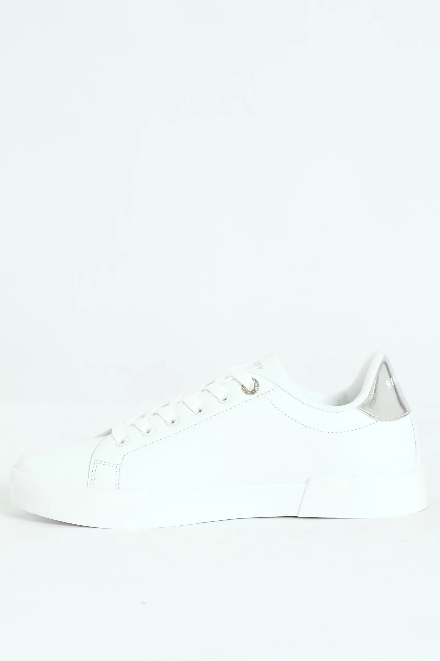 Classic Lace Up Logo Hardward Sneaker - White sold by Edgars product image thumbnail 3