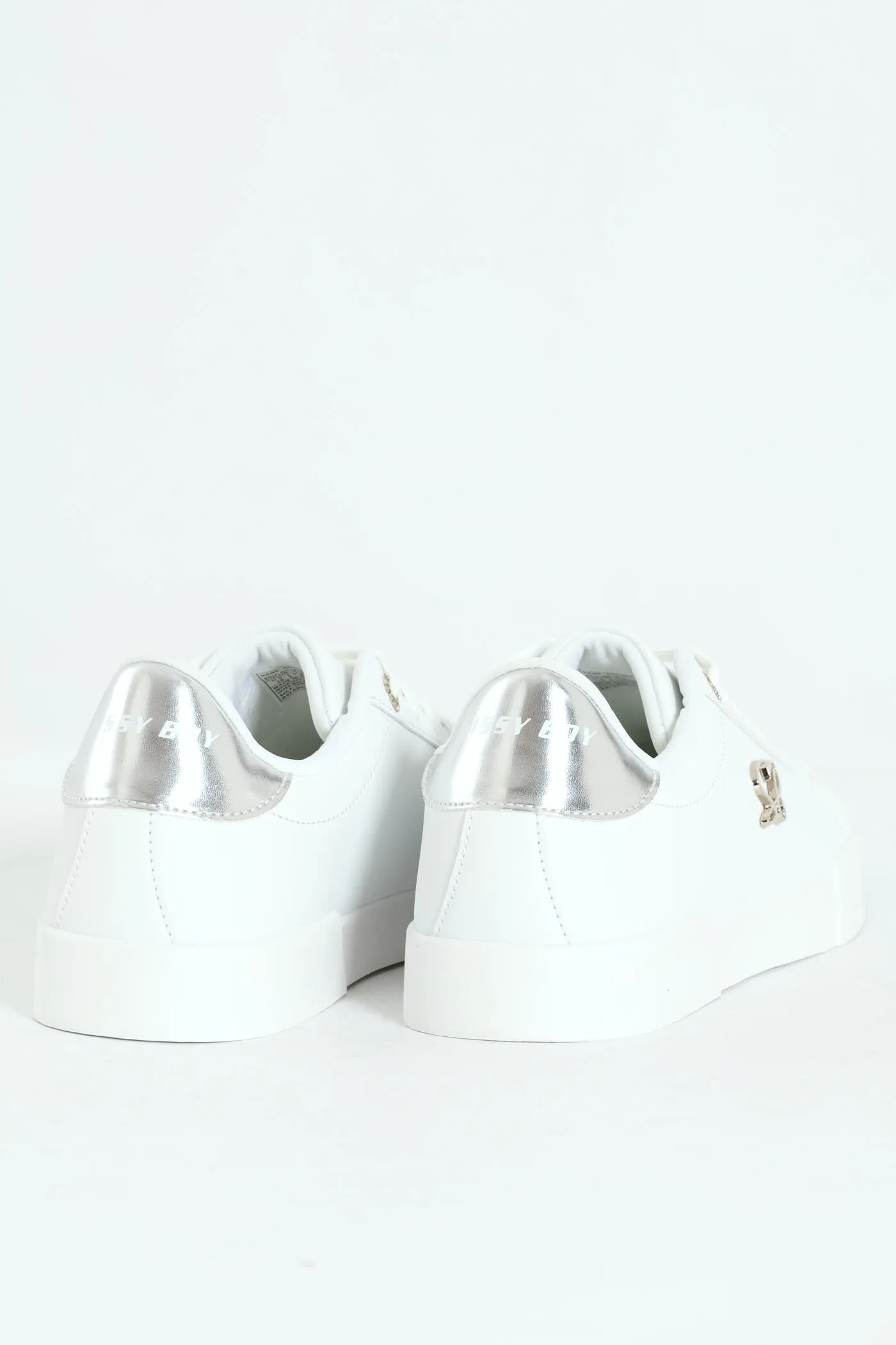 Classic Lace Up Logo Hardward Sneaker - White sold by Edgars product image thumbnail 2