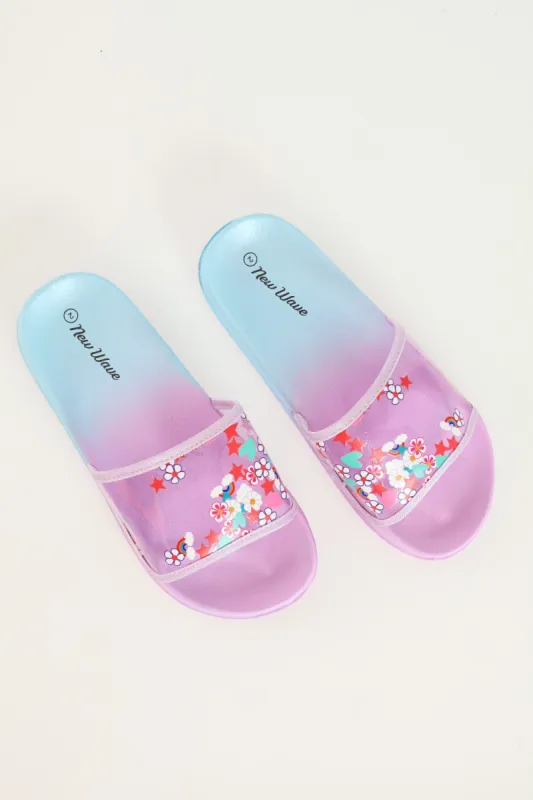 Girls Ombre Pool Sandal sold by Edgars