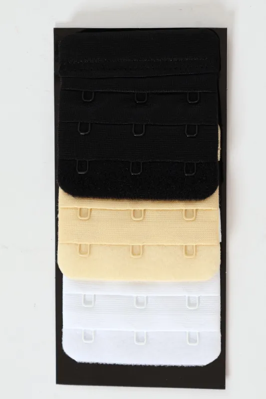 3 Pack Buckle Bra Hooks sold by Edgars