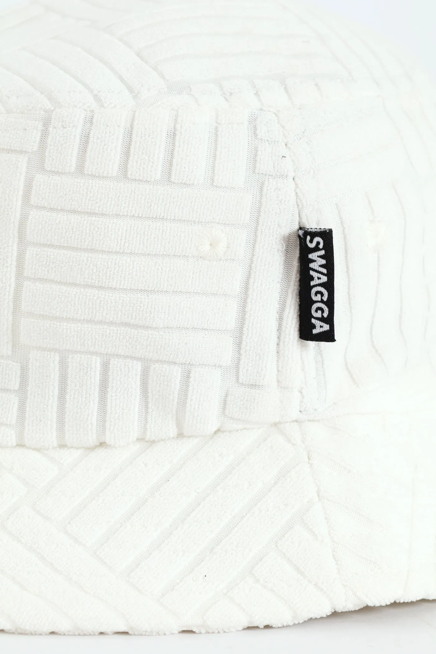 Square Design Bucket Hat - White sold by Edgars product image thumbnail 2