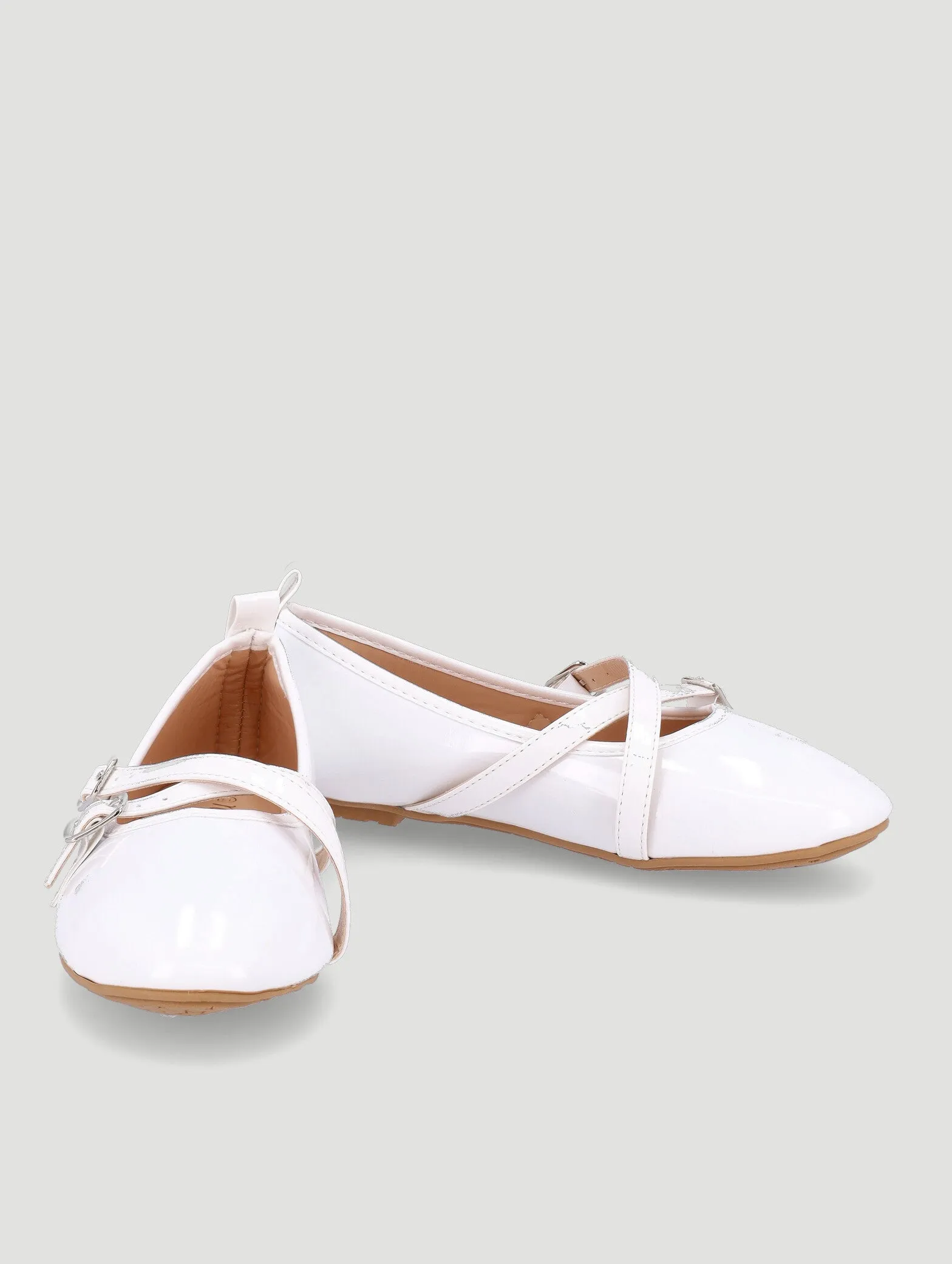 Girls Crossover Pump - White sold by Edgars product image thumbnail 3