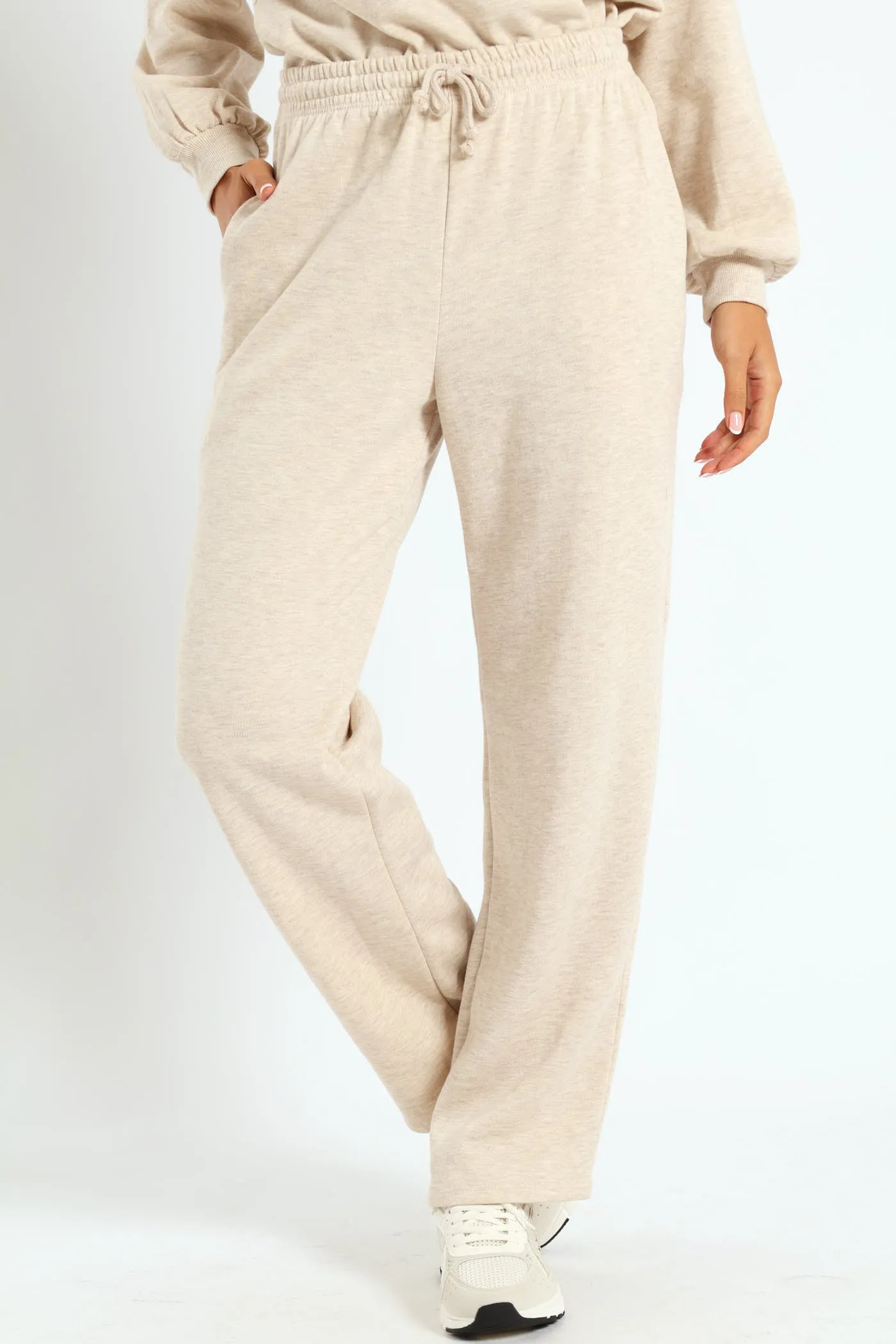 Wide Leg Jogger - Oatmeal Melange sold by Edgars product image thumbnail 3