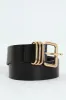 Triple Metal Puller Belt - Black sold by Edgars