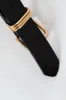 Triple Metal Puller Belt - Black sold by Edgars