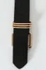Triple Metal Puller Belt - Black sold by Edgars