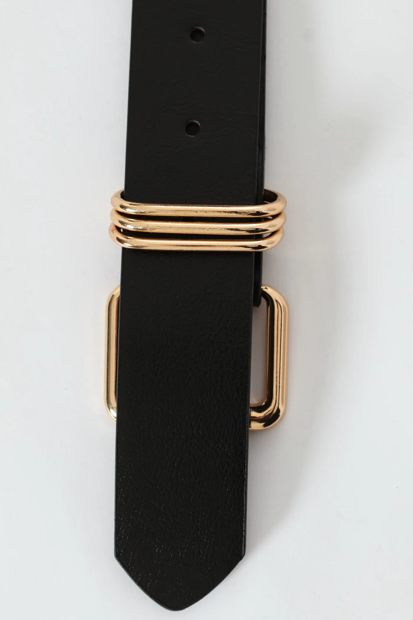 Triple Metal Puller Belt - Black sold by Edgars product image thumbnail 2