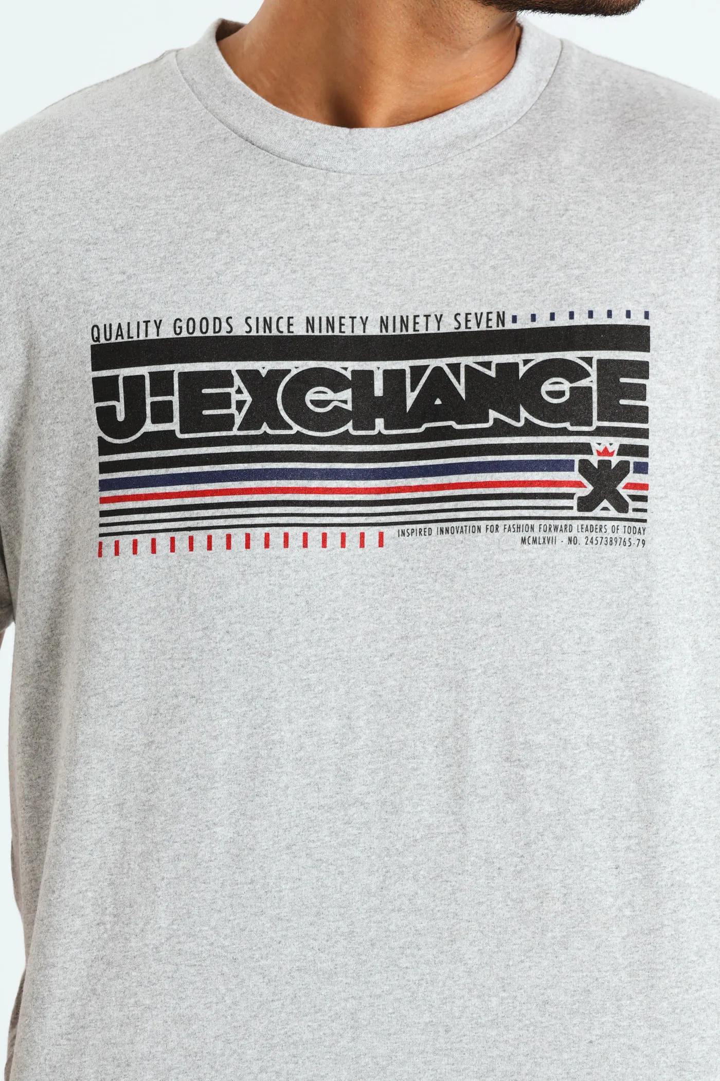 Printed Tee - Grey Melange sold by Edgars product image thumbnail 2