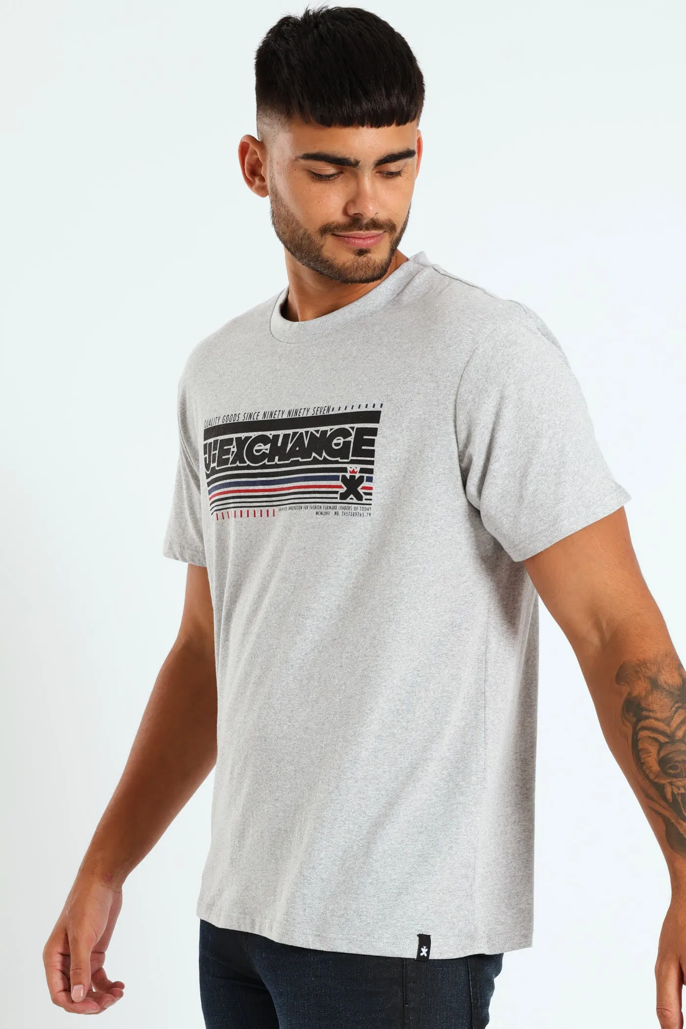 Printed Tee - Grey Melange sold by Edgars product image thumbnail 3