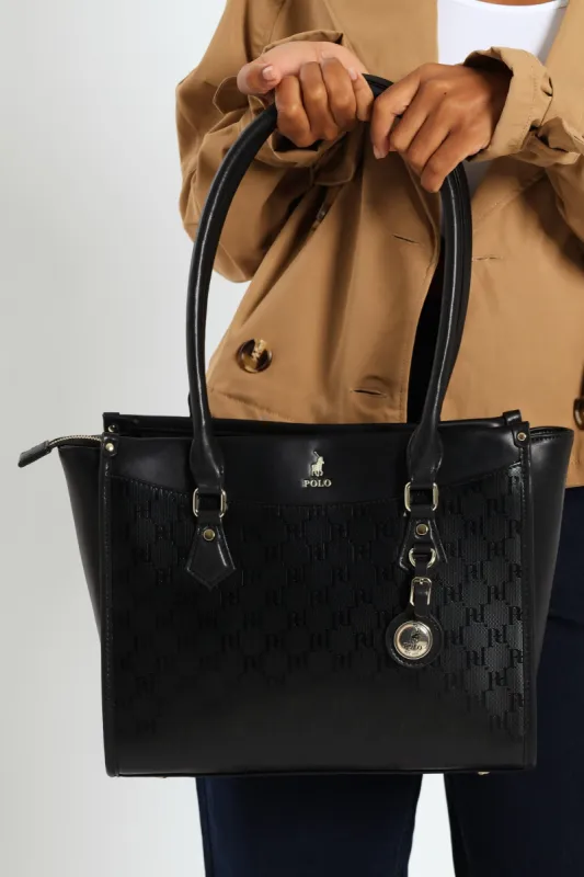 Savoy Tote Bag - Black made by Edgars 
