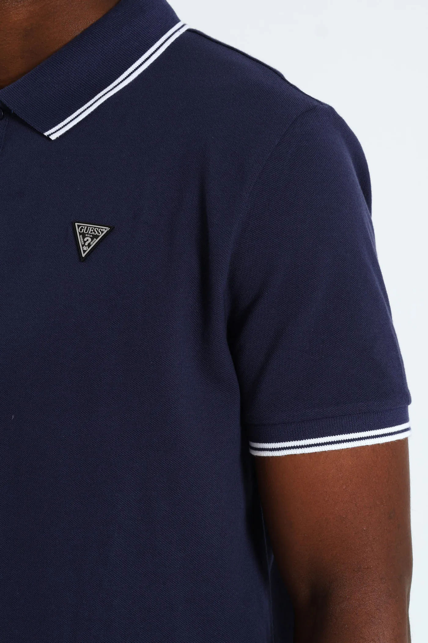 Tipped Polo Golfer - Navy sold by Edgars product image thumbnail 5