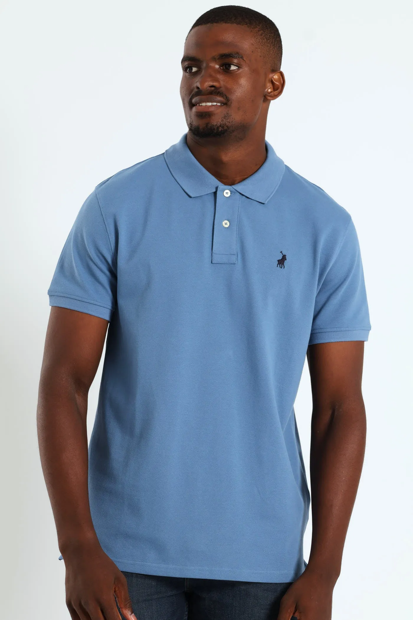 Core Carter Pique Golfer - Petrol sold by Edgars