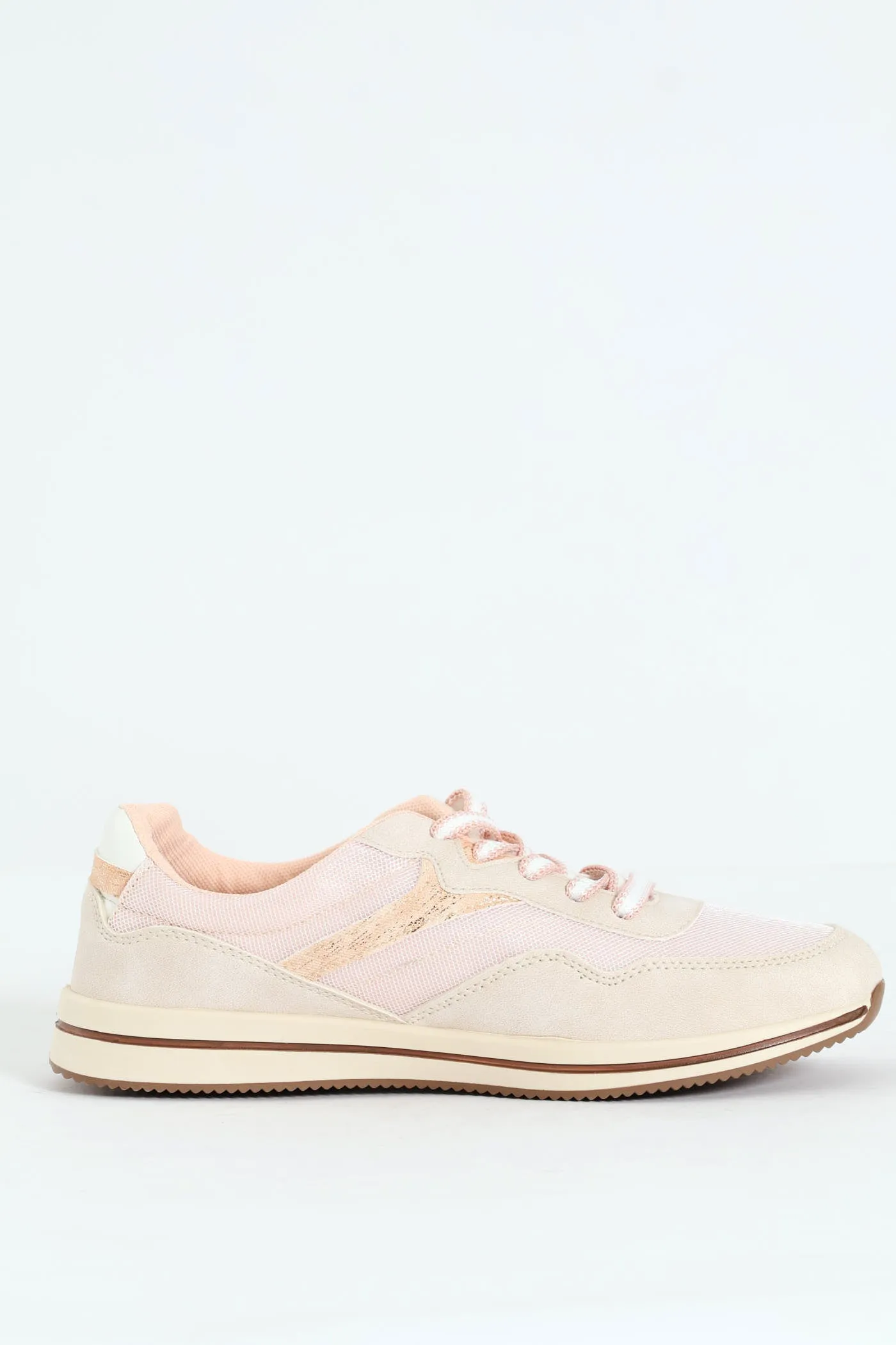Josephine 9 Lace Up Sneaker - Nude sold by Edgars product image thumbnail 3