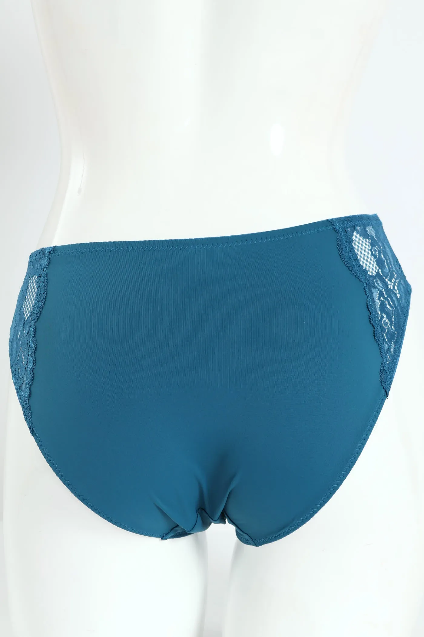 Microfibre & Lace Bikini Panty - Teal sold by Edgars product image thumbnail 2