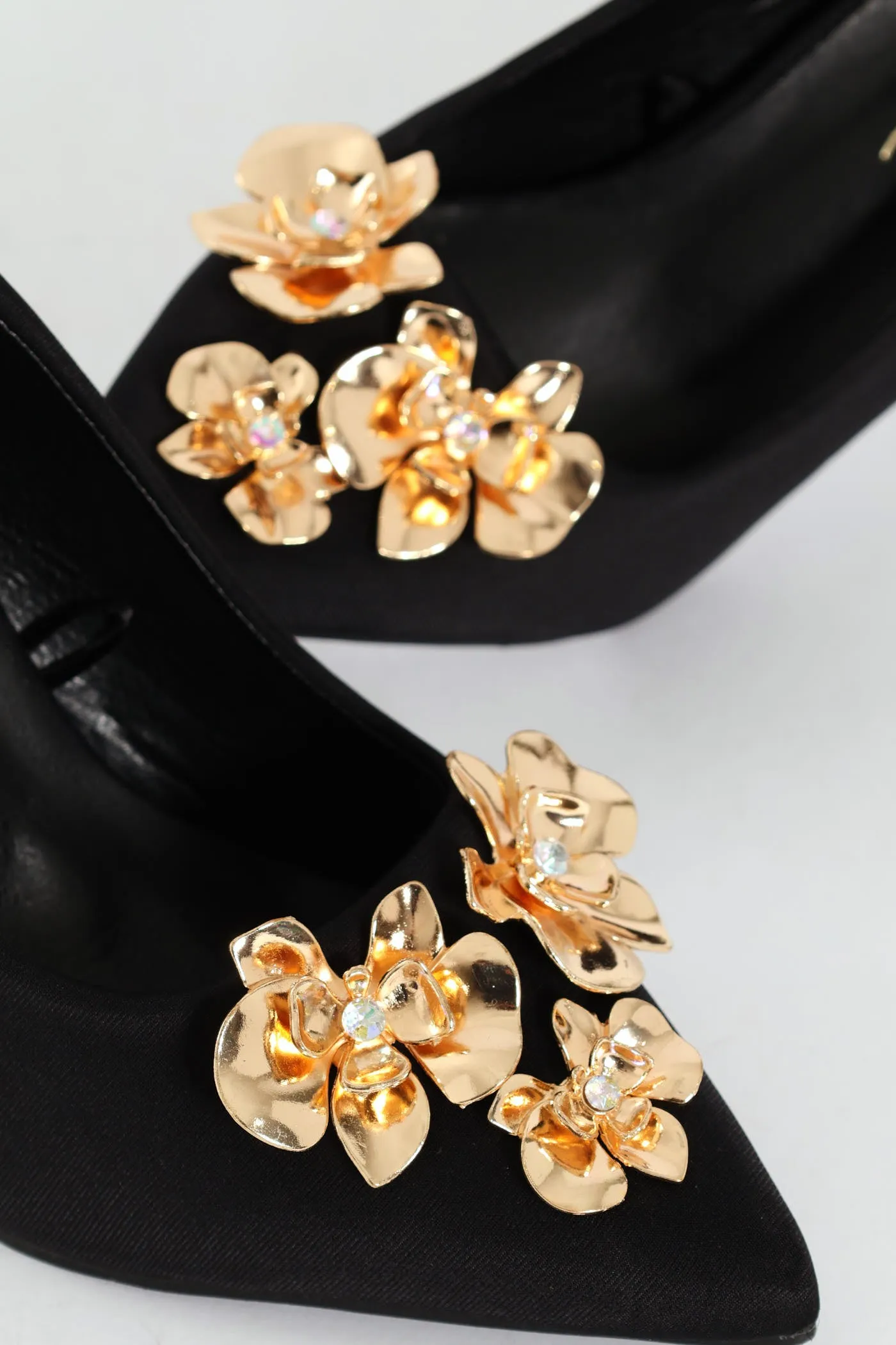 Jewelled Trimmed Court Heel - Black sold by Edgars product image thumbnail 5