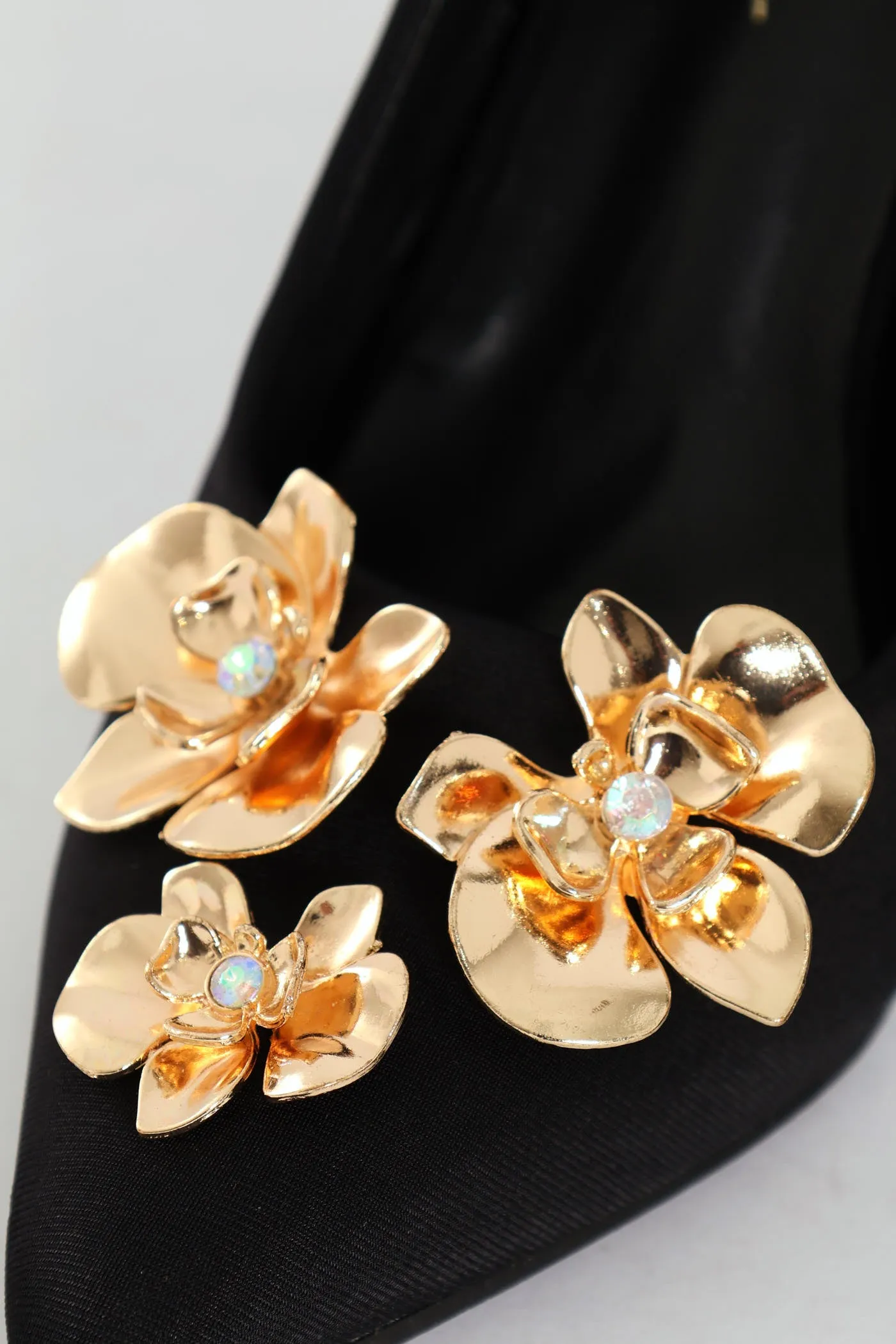 Jewelled Trimmed Court Heel - Black sold by Edgars product image thumbnail 2