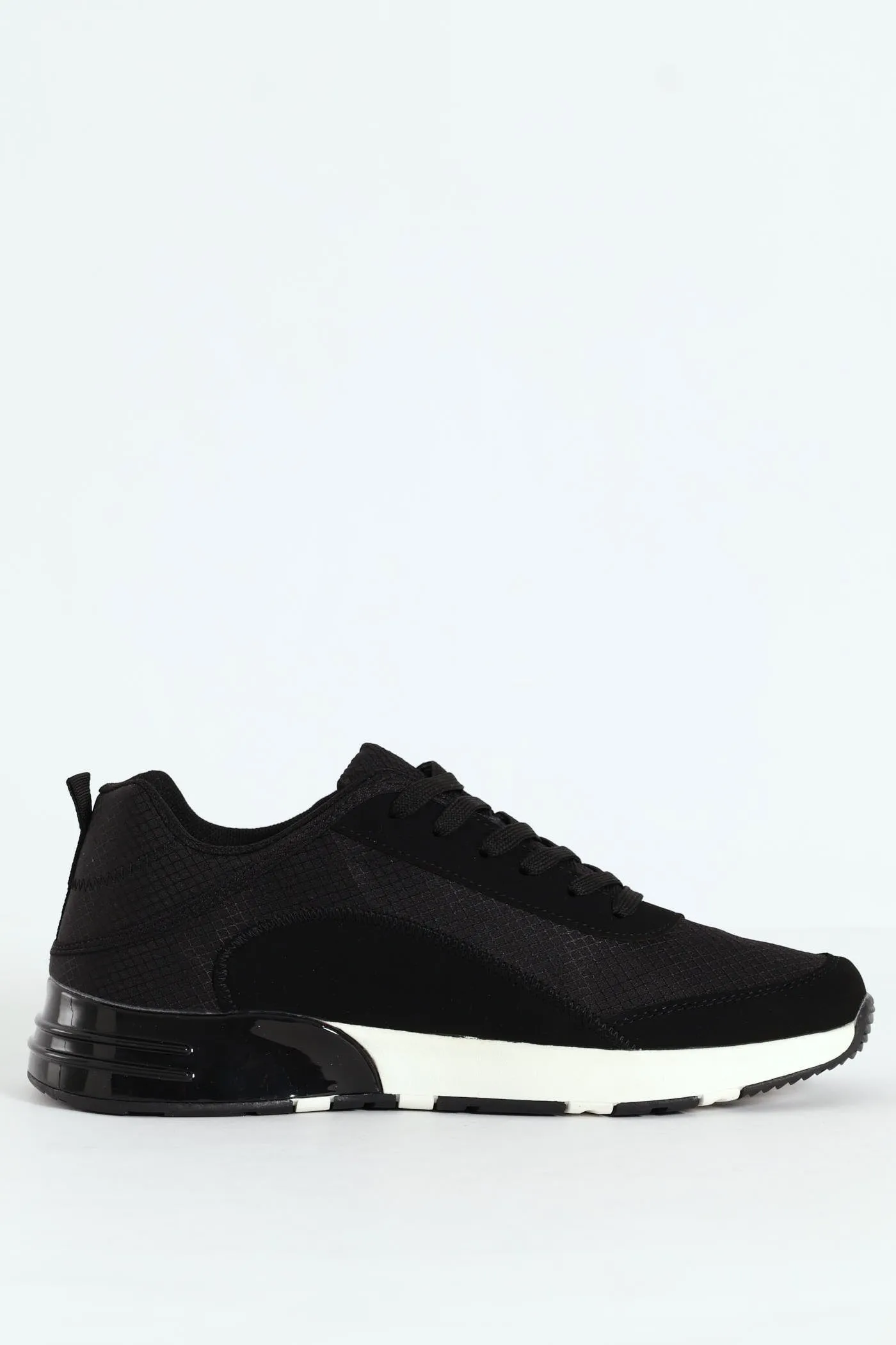 Trainer With Heel Insert On Sole - Black sold by Edgars product image thumbnail 2