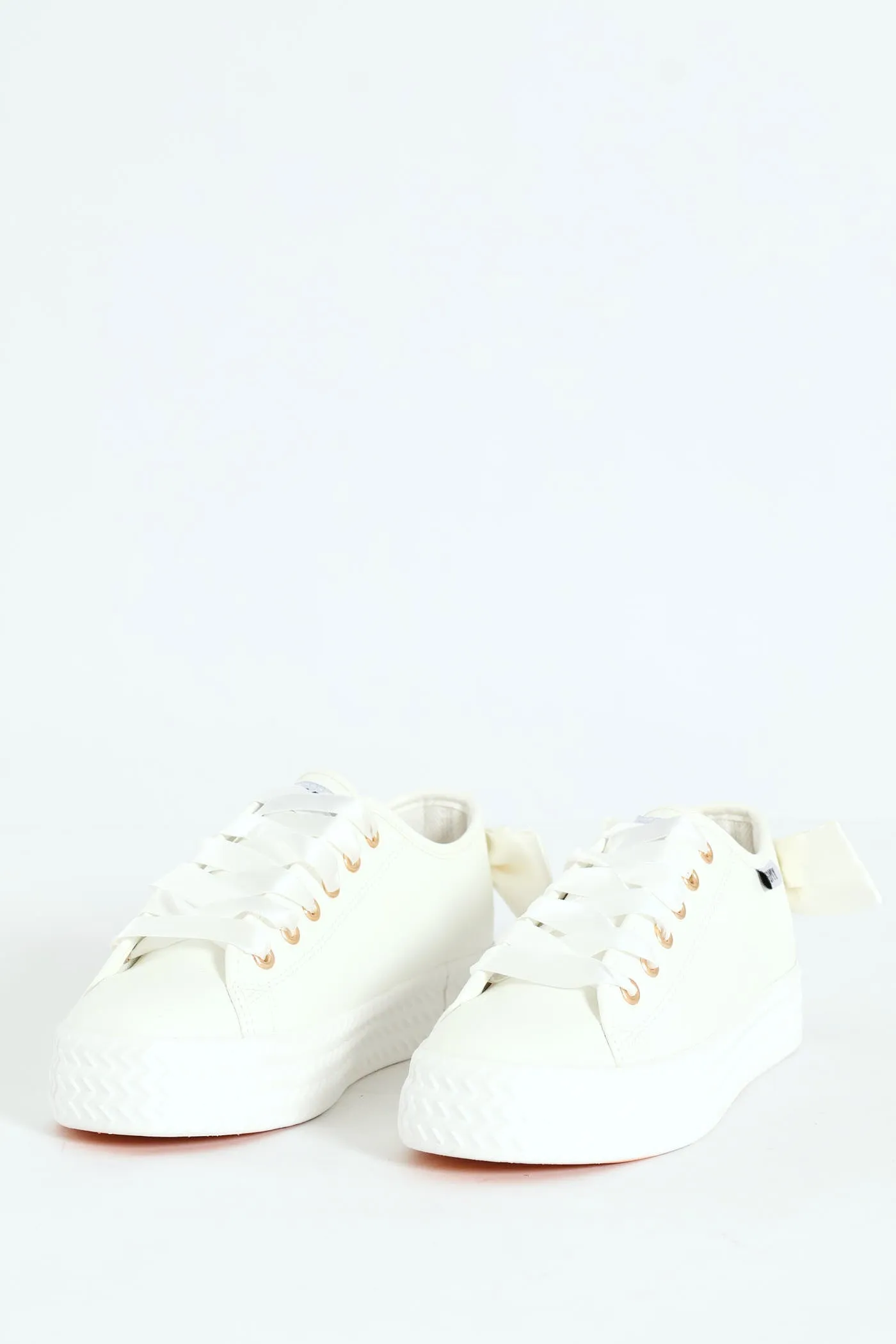 Miah Platform Lace Up Sneaker - White sold by Edgars