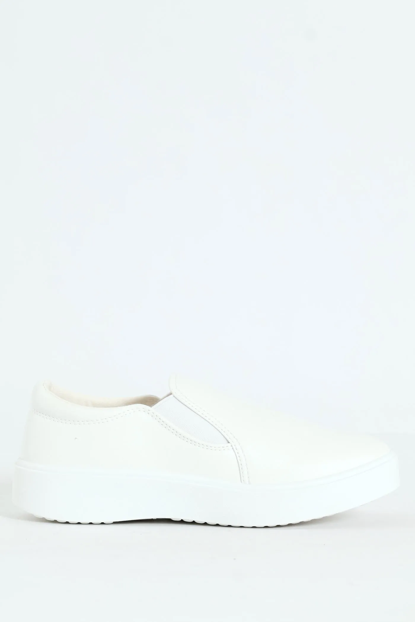 Parker Side Gusset Slip On - White sold by Edgars product image thumbnail 2