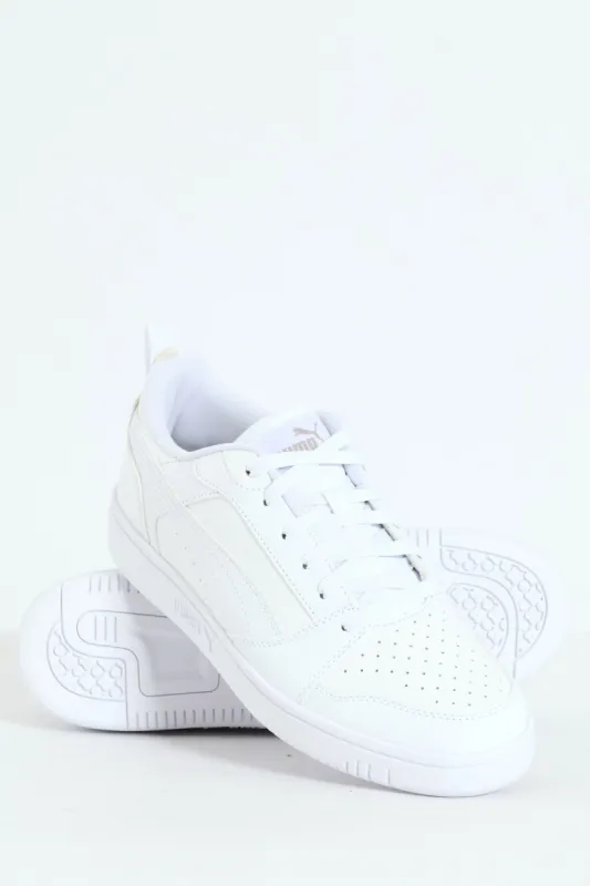 Rebound V6 Lo Court Sneaker - White sold by Edgars