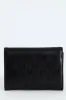 Savoy Compact Trifold Purse - Black sold by Edgars