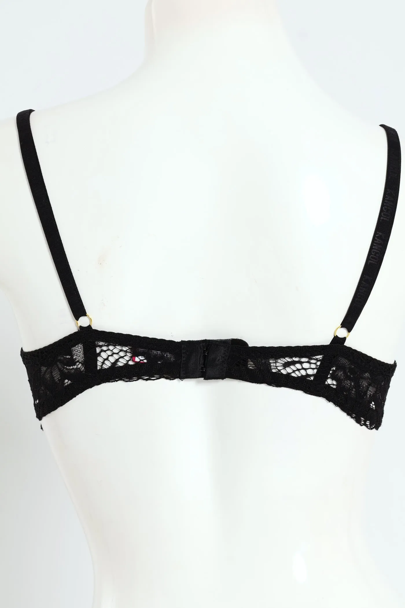 Single Galloon Lace T-Shirt Bra - Black sold by Edgars product image thumbnail 3