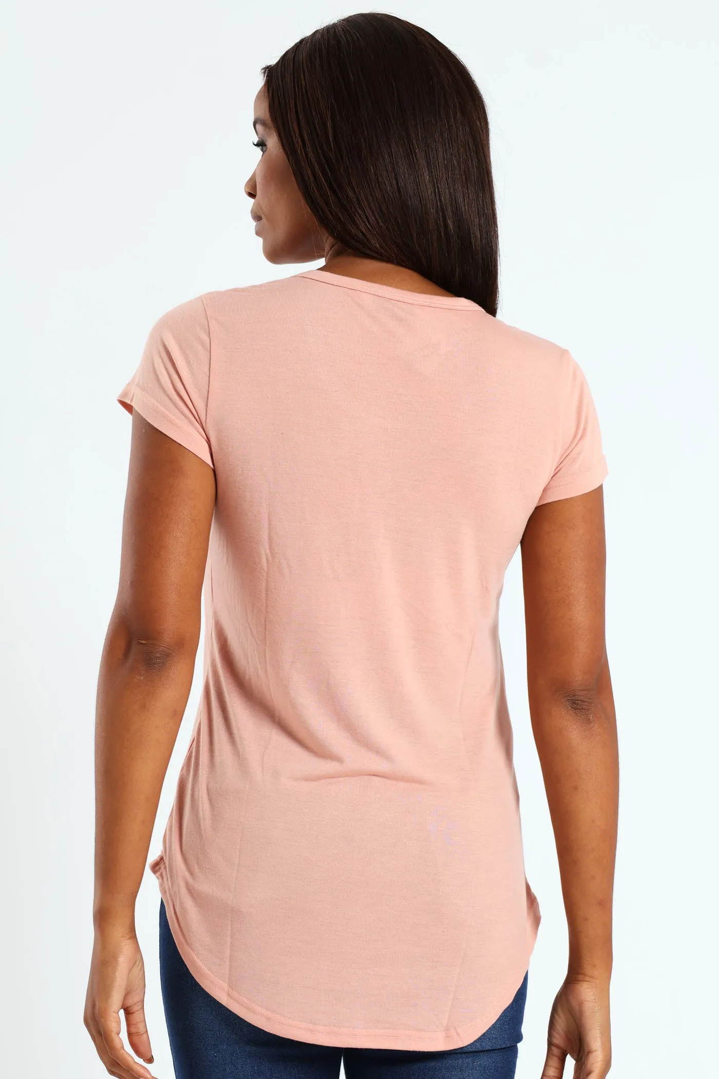 Plain Pocket Tee - Blush sold by Edgars product image thumbnail 3