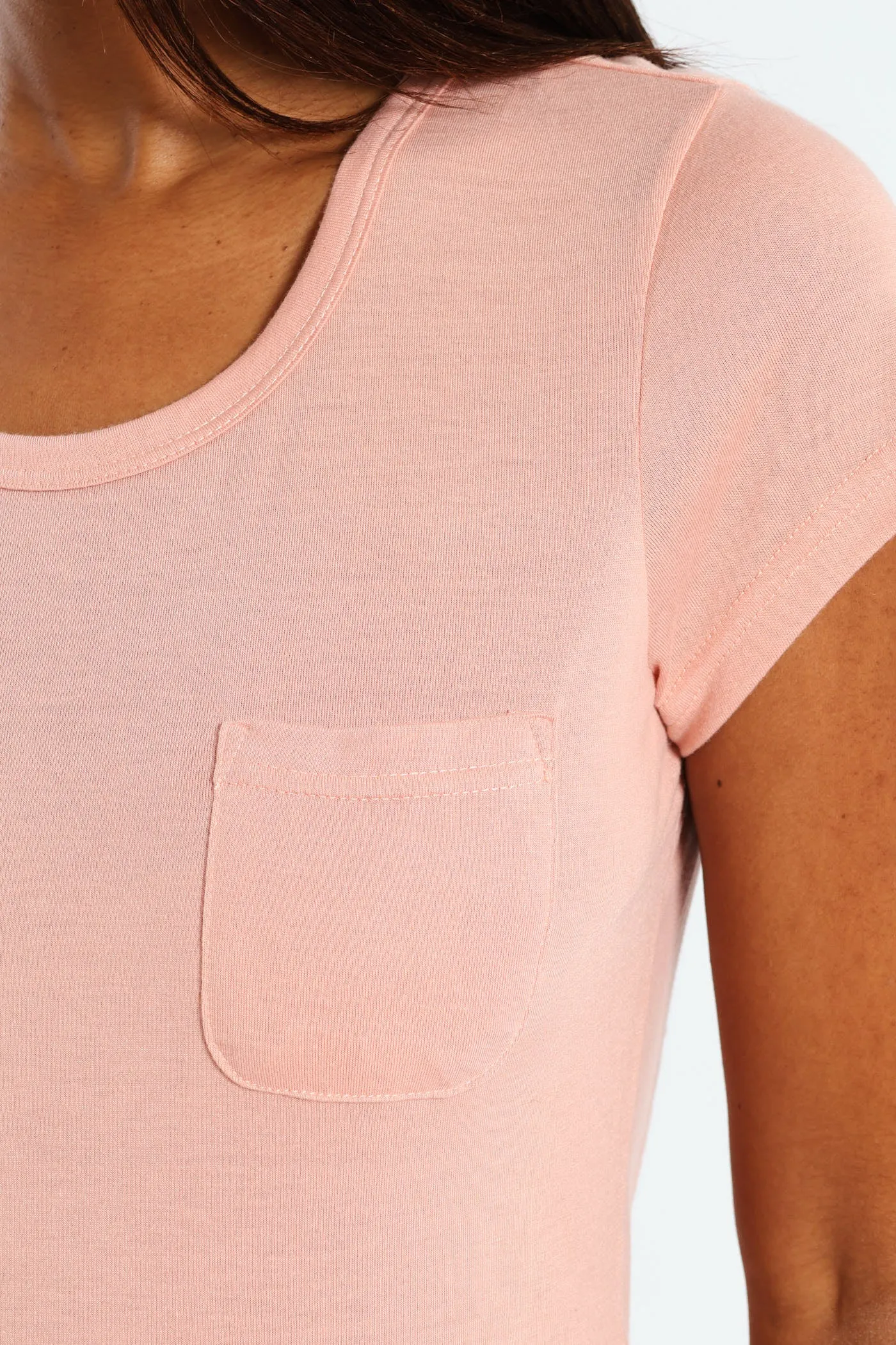 Plain Pocket Tee - Blush sold by Edgars product image thumbnail 4