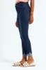 Turn Up Skinny Jean - Dark Wash Ink sold by Edgars