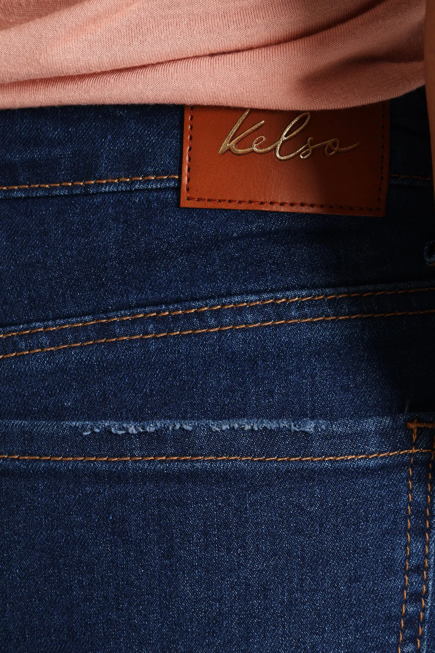 Turn Up Skinny Jean - Dark Wash Ink sold by Edgars product image thumbnail 4