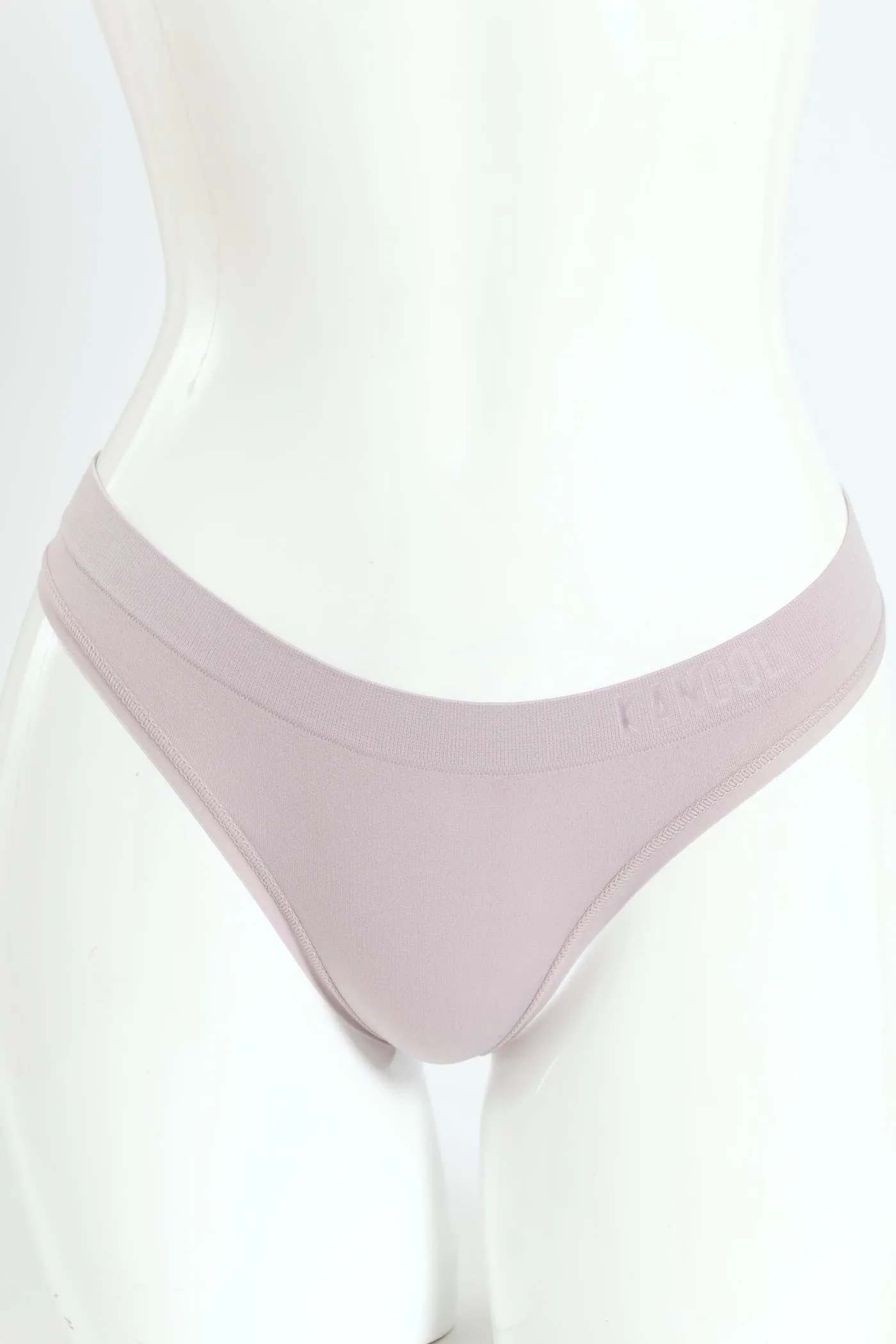 3 Pack Seamless Thong - Red/Mocha/Silver Ice sold by Edgars