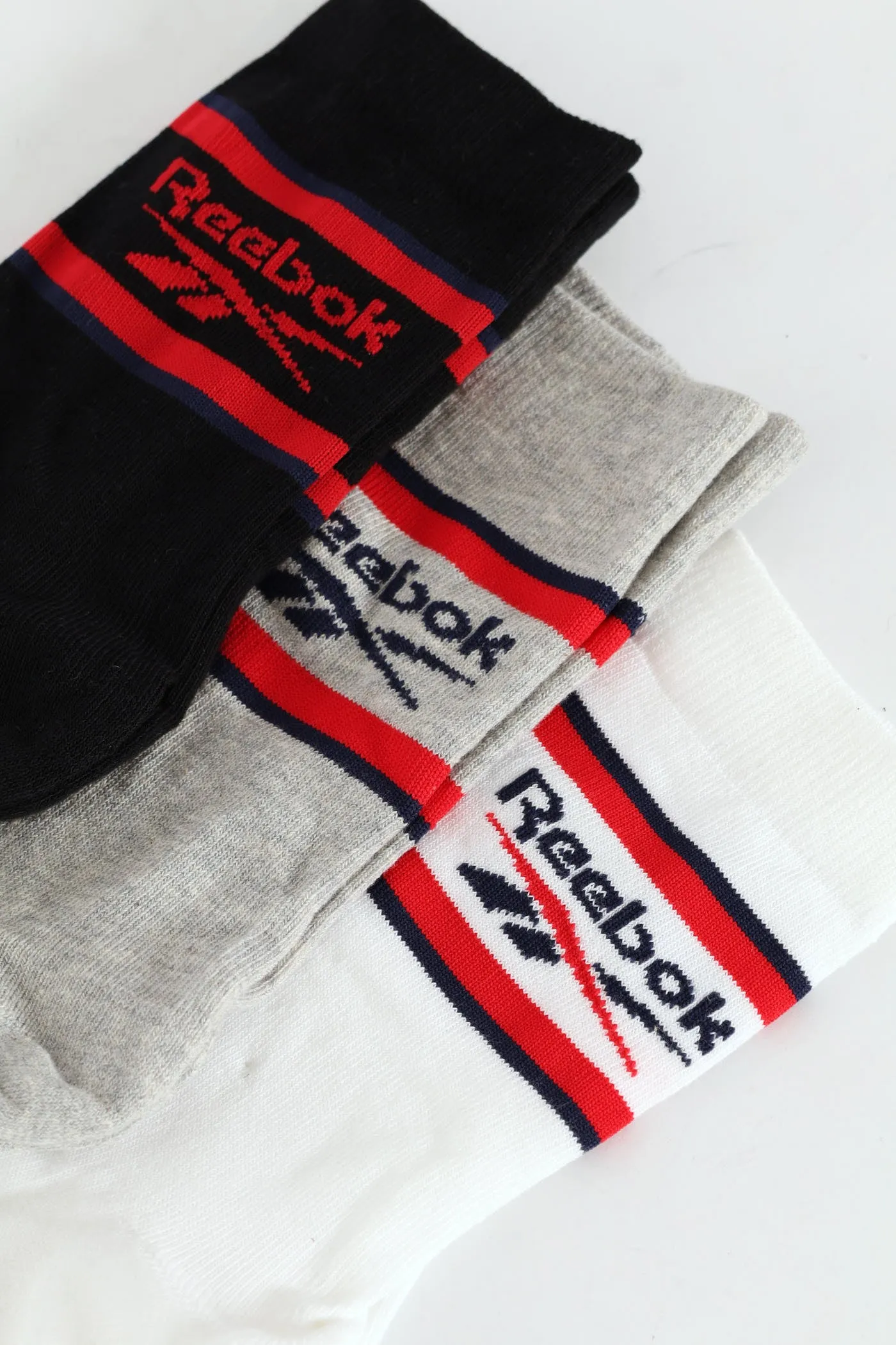 3 Pack Sport Crew Socks - White/Black/Grey sold by Edgars product image thumbnail 2