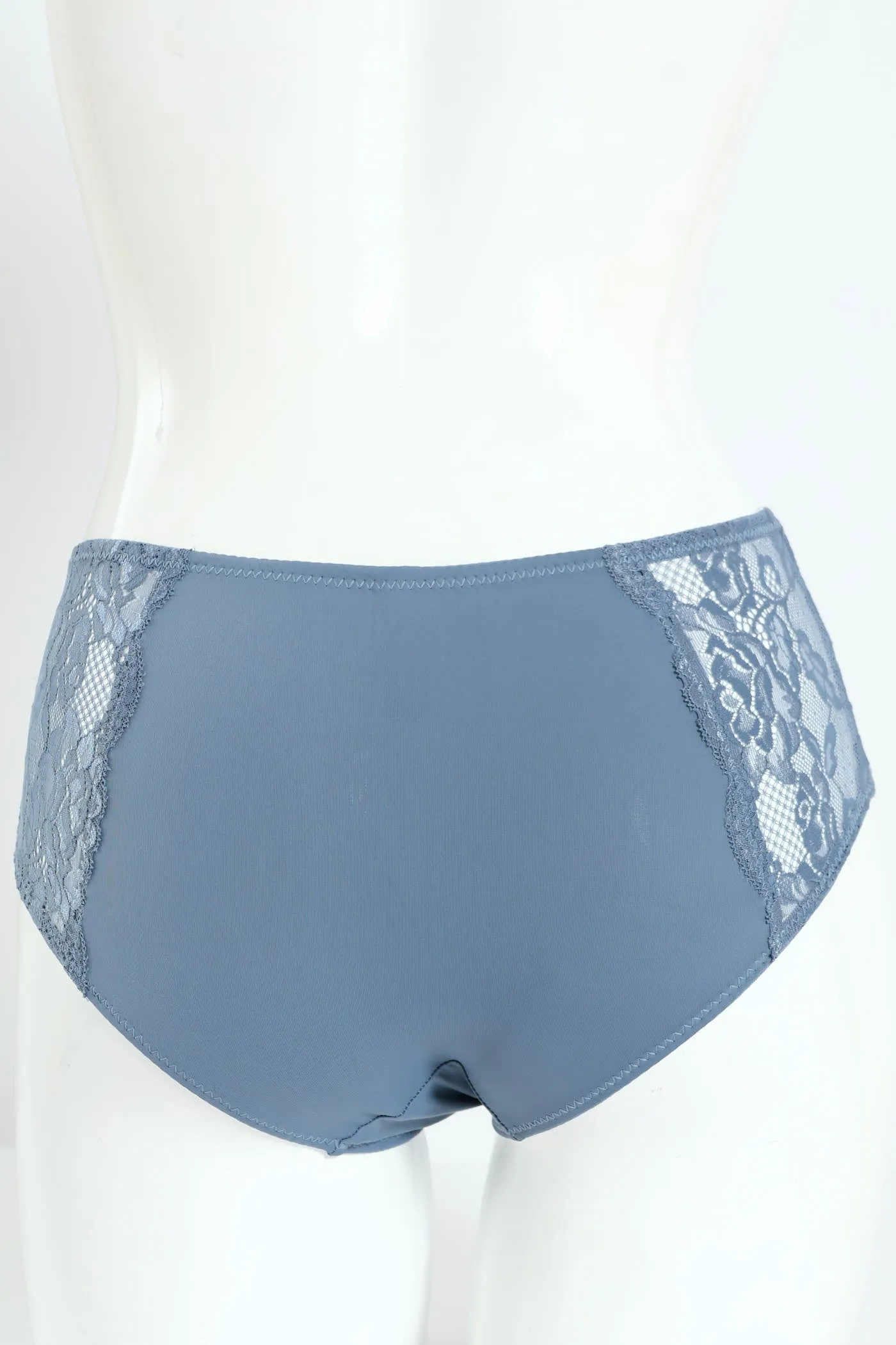 Microfibre & Lace Boyleg Panty - Blue sold by Edgars product image thumbnail 2