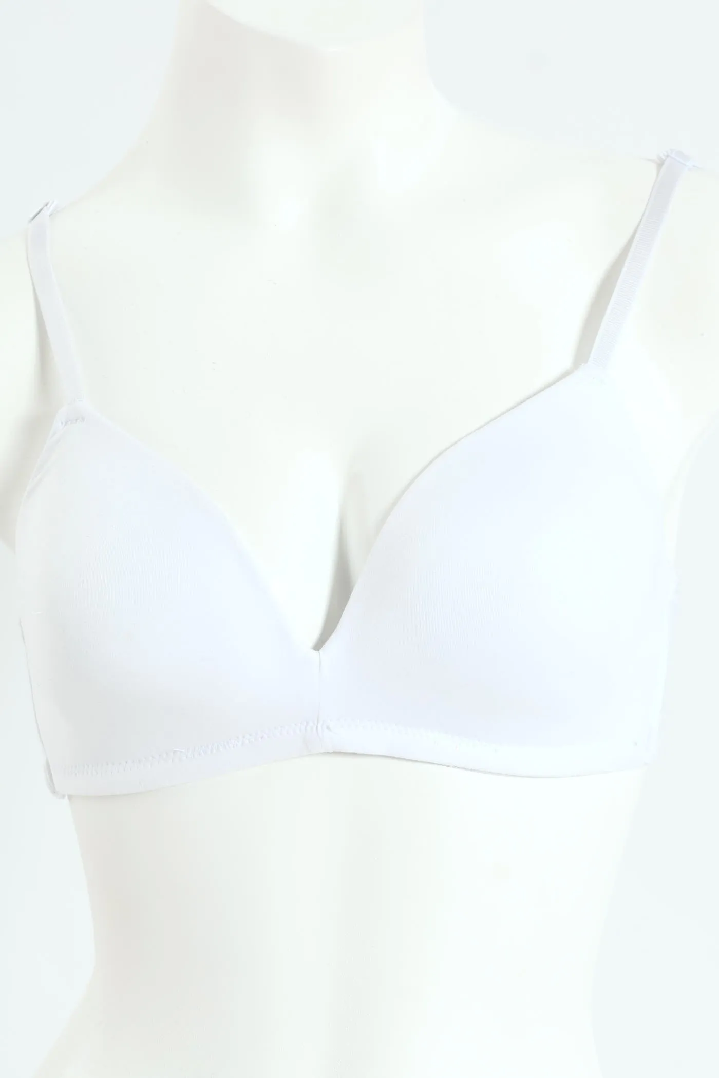 2 Pack Soft Touch Moulded Wire Free Bra - Black/White sold by Edgars product image thumbnail 2