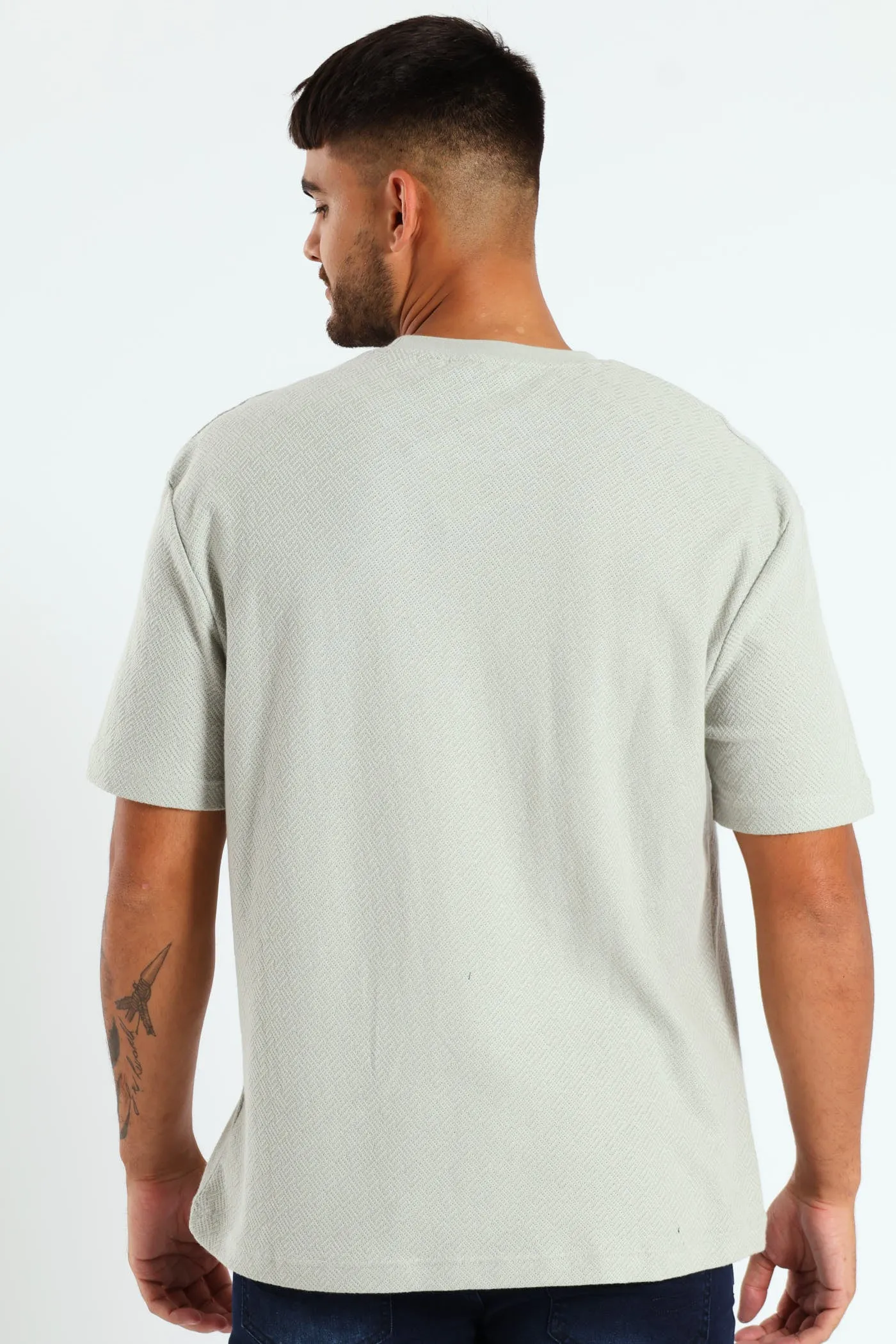 Pointelle Textured Tee - Grey sold by Edgars product image thumbnail 3