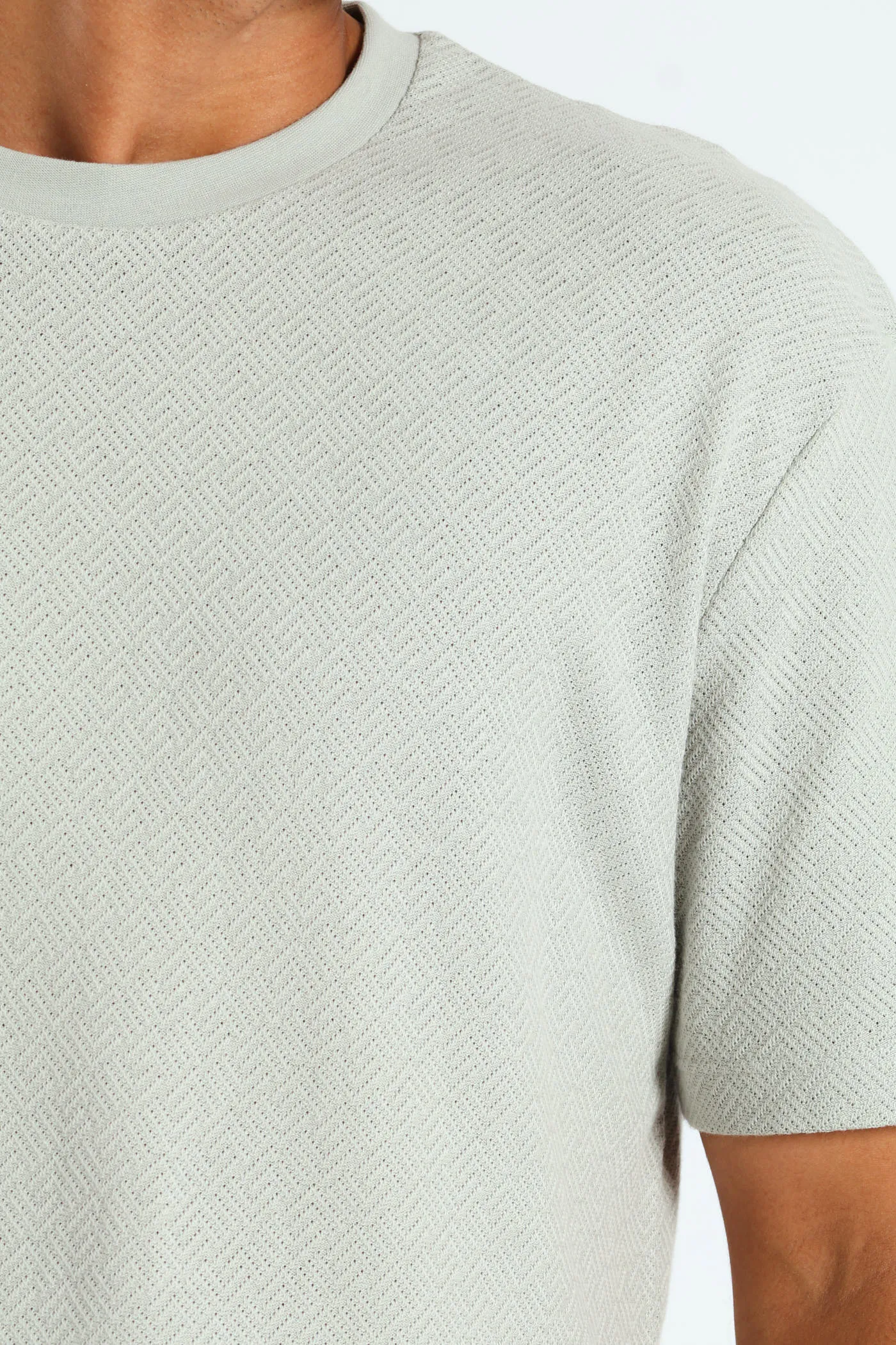 Pointelle Textured Tee - Grey sold by Edgars product image thumbnail 4