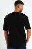 Pointelle Textured Tee - Black sold by Edgars