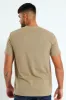 Waffle Crew Tee - Stone sold by Edgars