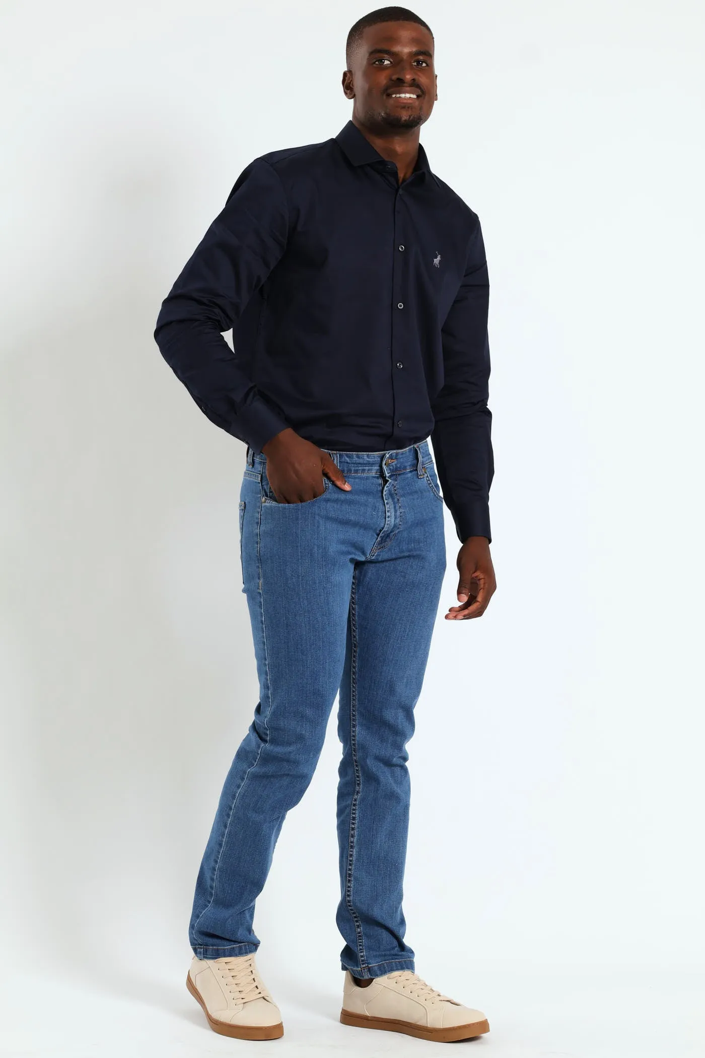 Greig Shirt - Navy sold by Edgars product image thumbnail 2