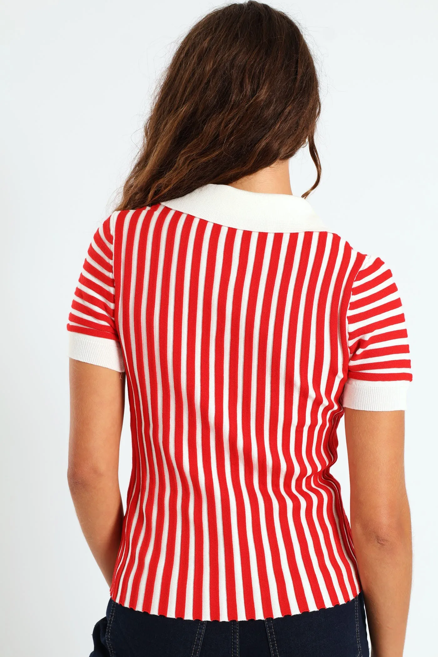 Button Two Tone Golfer - White/Red sold by Edgars product image thumbnail 3