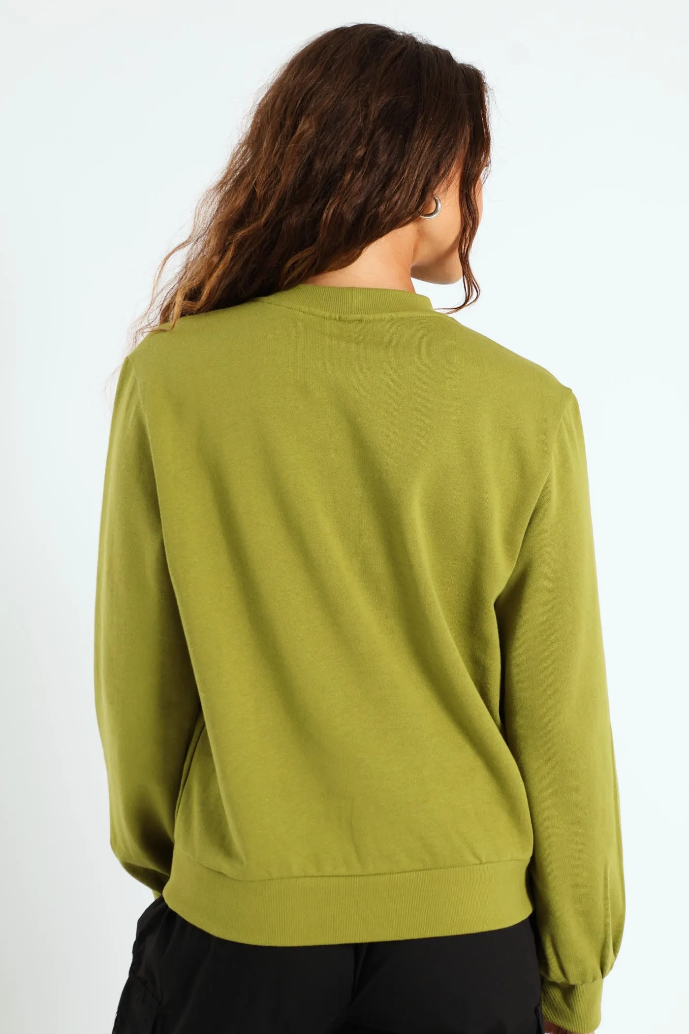 Digital Floral Emboidered Pullover - Avocado sold by Edgars product image thumbnail 4