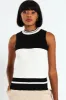 Turtle Neck Tank - Black sold by Edgars