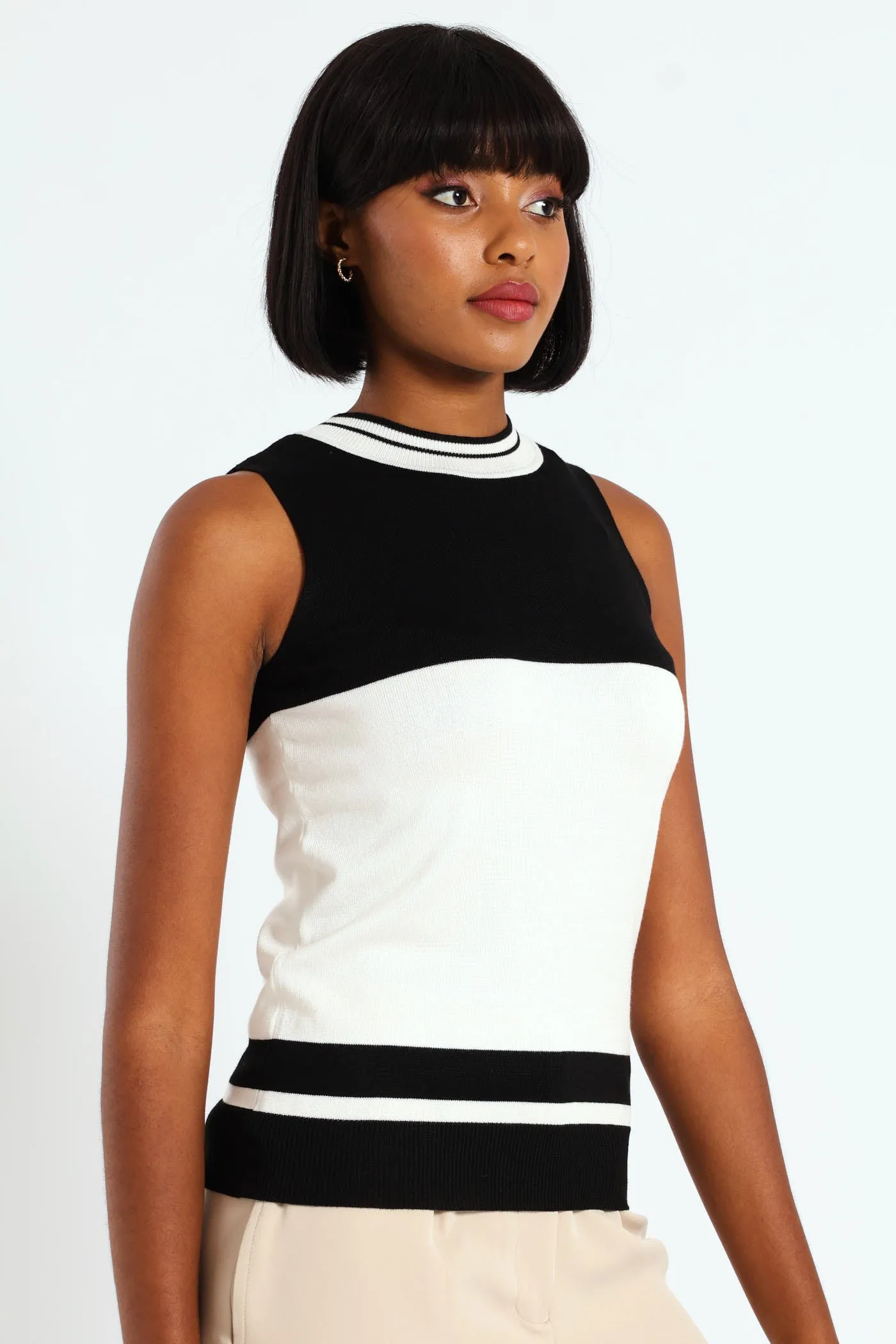 Turtle Neck Tank - Black sold by Edgars product image thumbnail 2