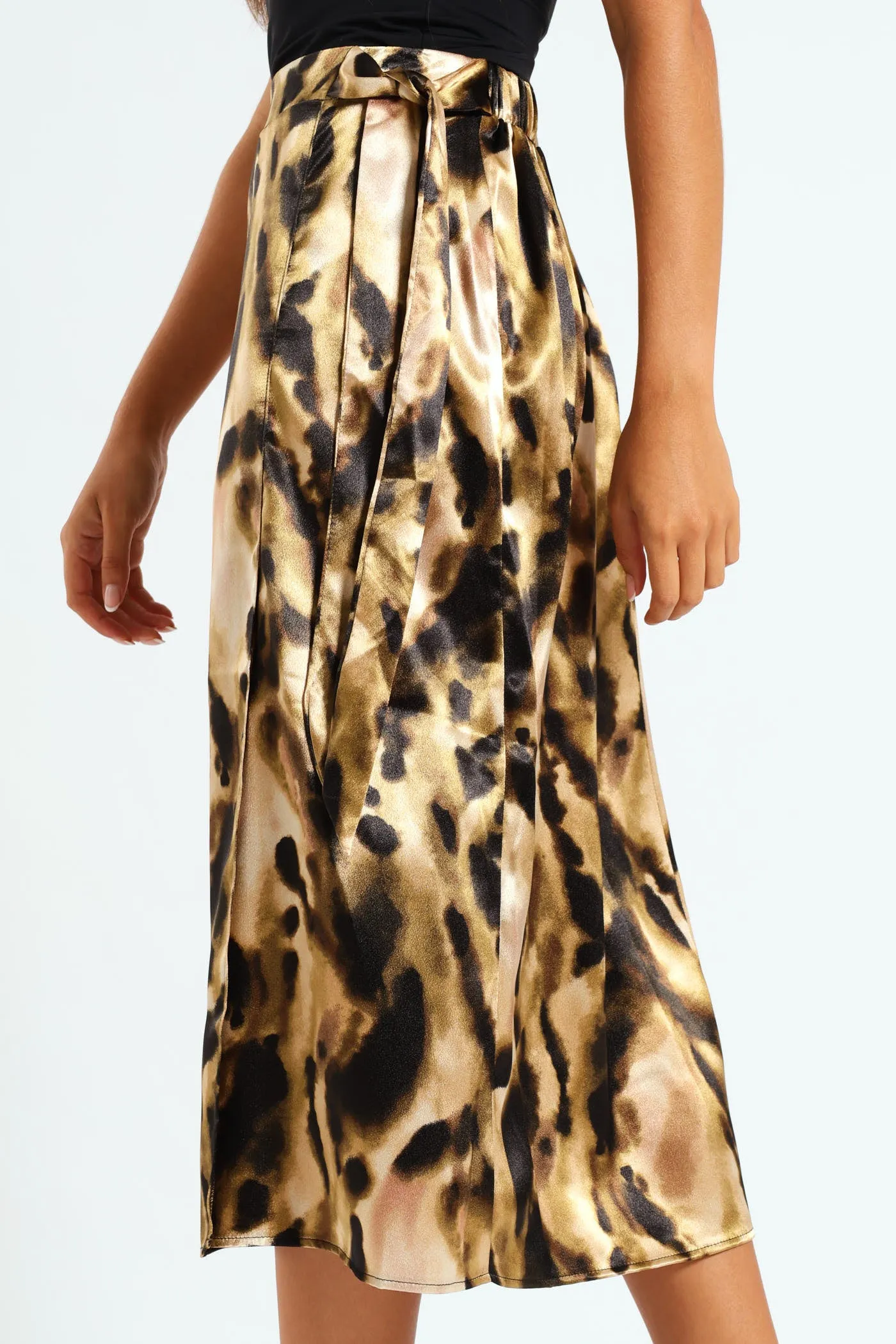 Mock Wrap A-Line Midi Skirt - Multi sold by Edgars product image thumbnail 3