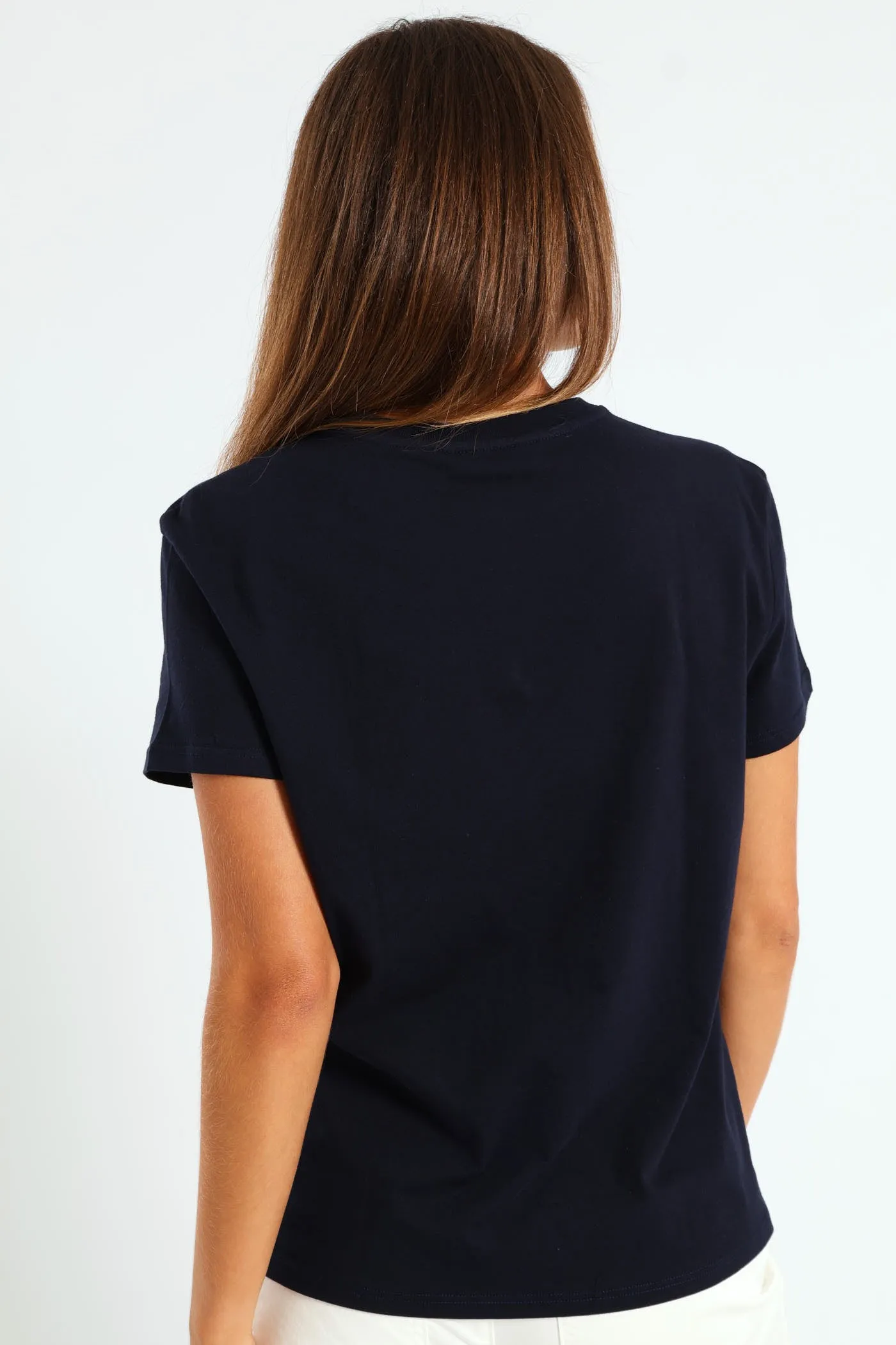 Paris Cornelli Heart Regular Tee - Navy sold by Edgars product image thumbnail 3