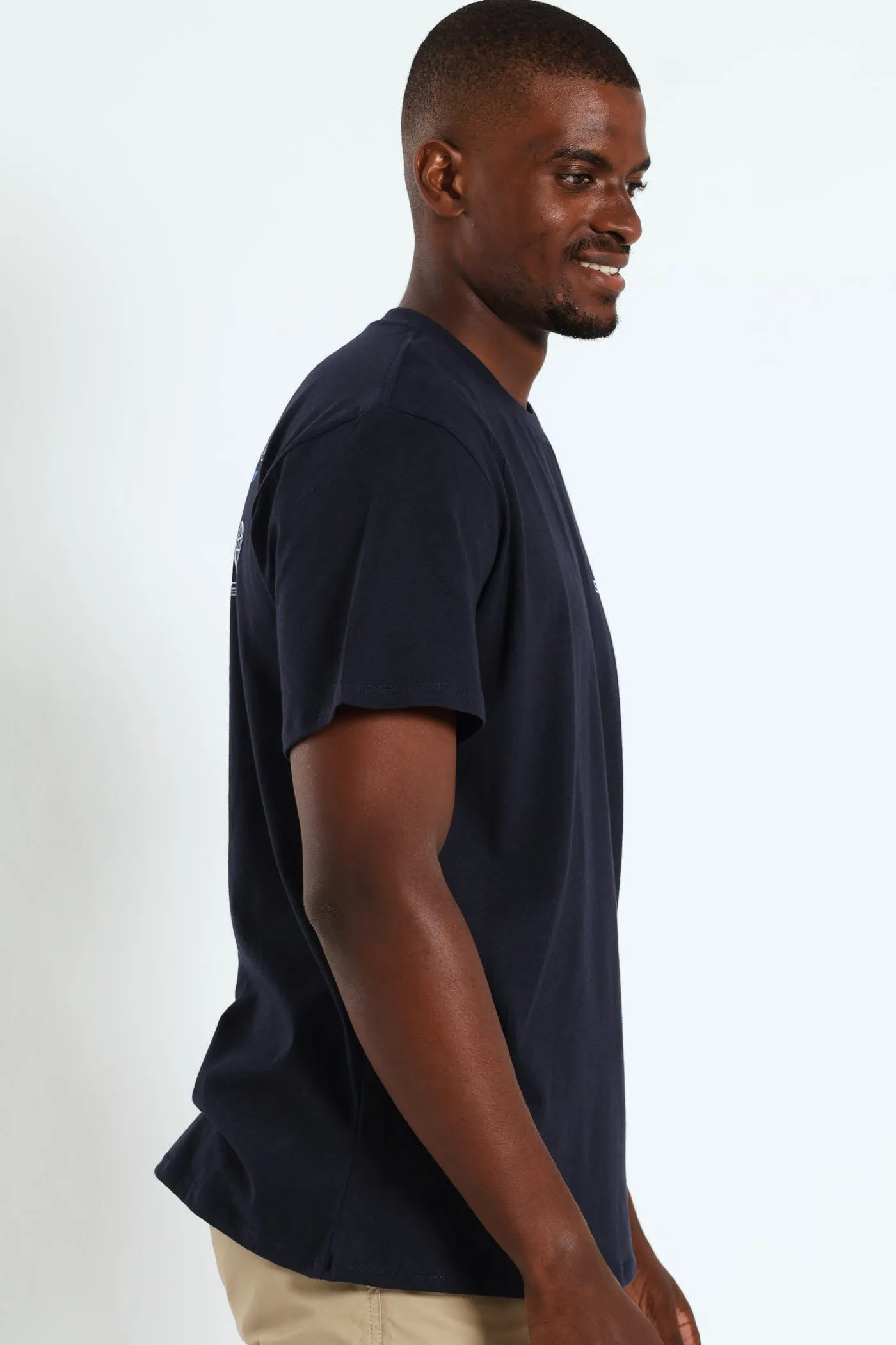 Speedstar Front & Back Print Tee - Navy sold by Edgars product image thumbnail 3