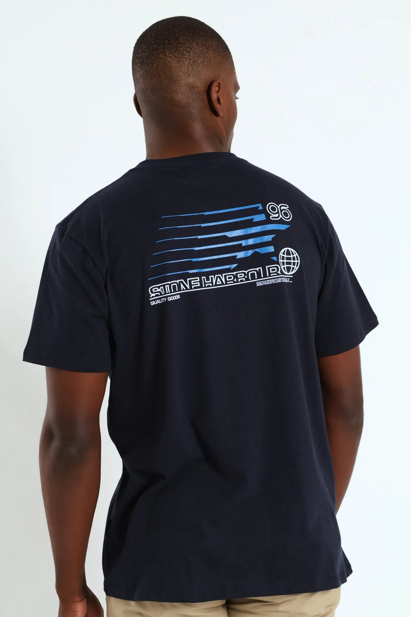 Speedstar Front & Back Print Tee - Navy sold by Edgars product image thumbnail 2