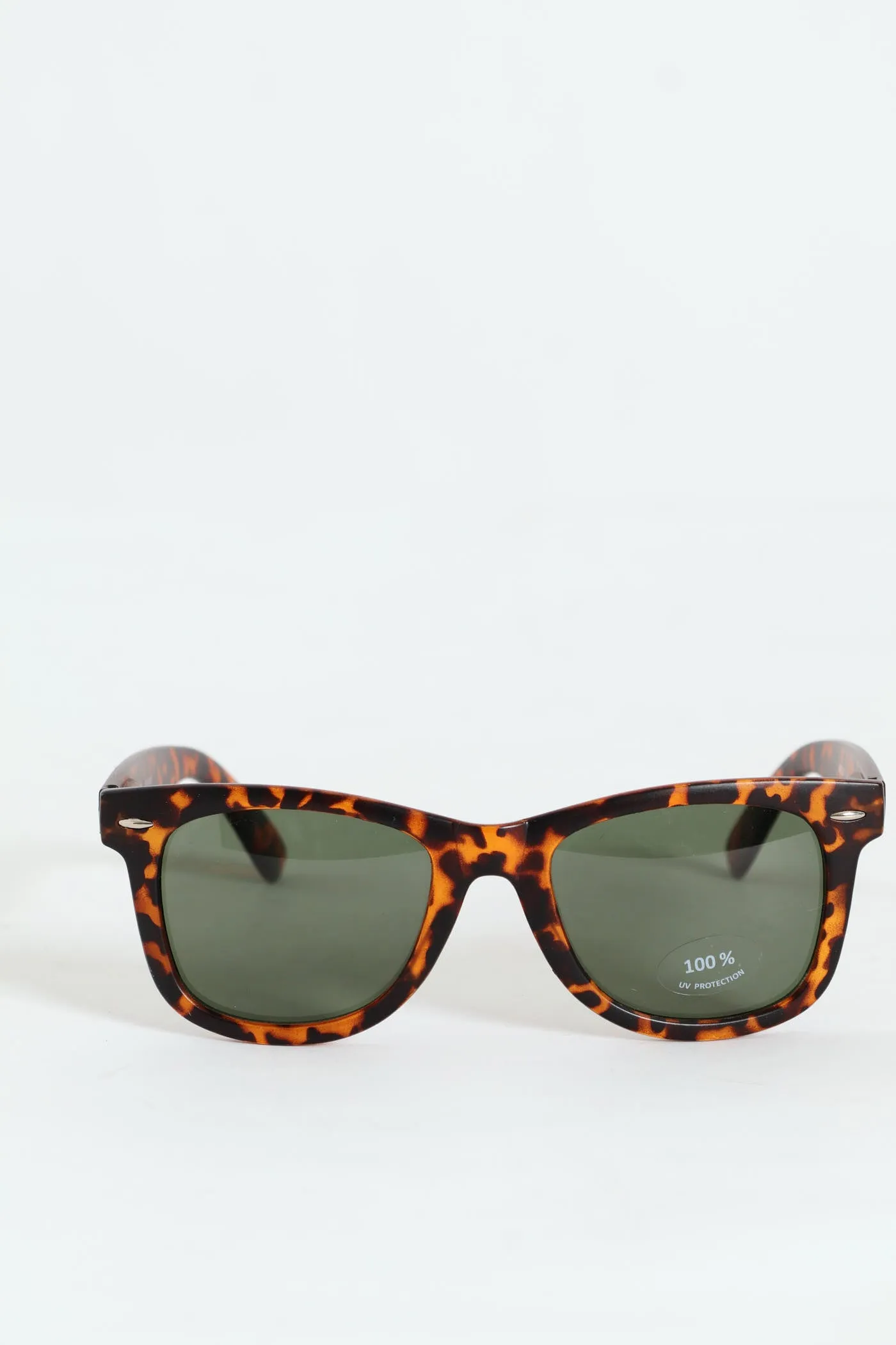Tortoise Shell Frame Green Lens Sunglasses sold by Edgars
